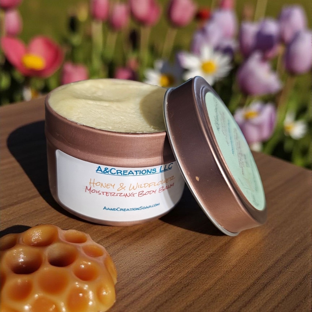 A&Creations Honey & Wildflower Hemp Body Balm